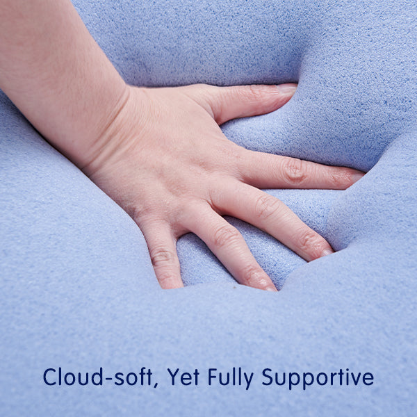 Subrtex Memory Foam Sleeping Pillow, Breathable & Supportive for All Sleepers