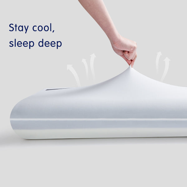 Subrtex Memory Foam Sleeping Pillow, Breathable & Supportive for All Sleepers