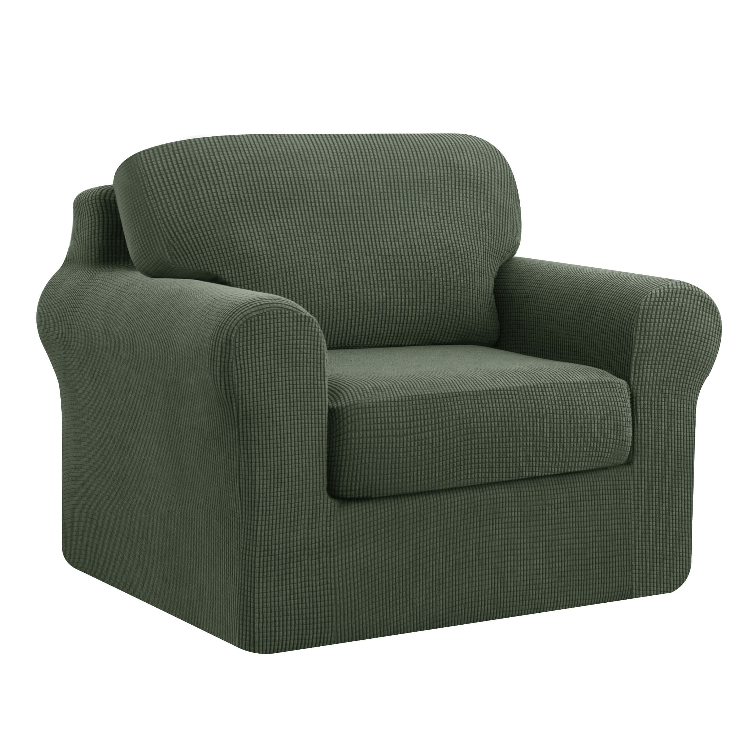 Lunar Multi-PCS Stretch Sofa Slipcover Sets with Backrest Cushion Cover and Seat Cushion Cover
