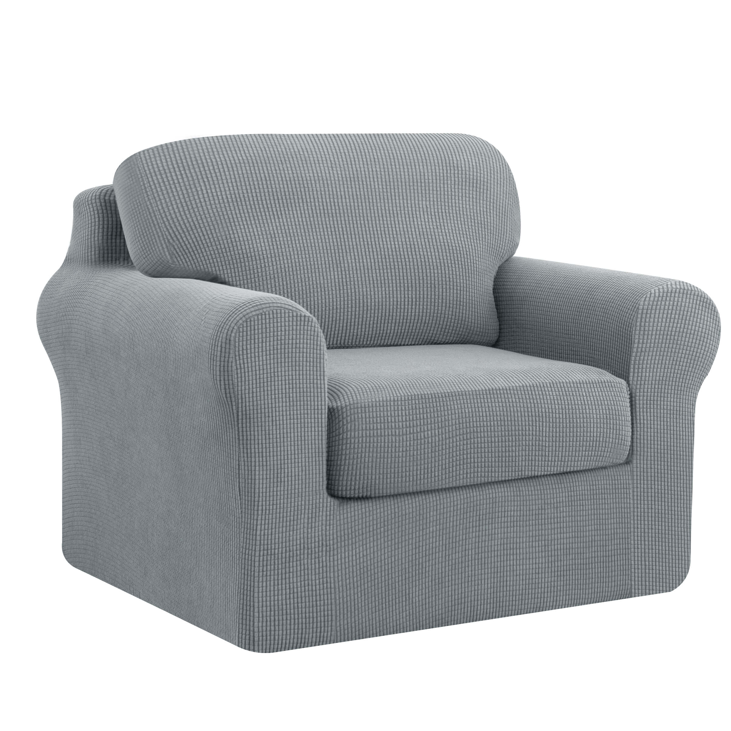 Lunar Multi-PCS Stretch Sofa Slipcover Sets with Backrest Cushion Cover and Seat Cushion Cover