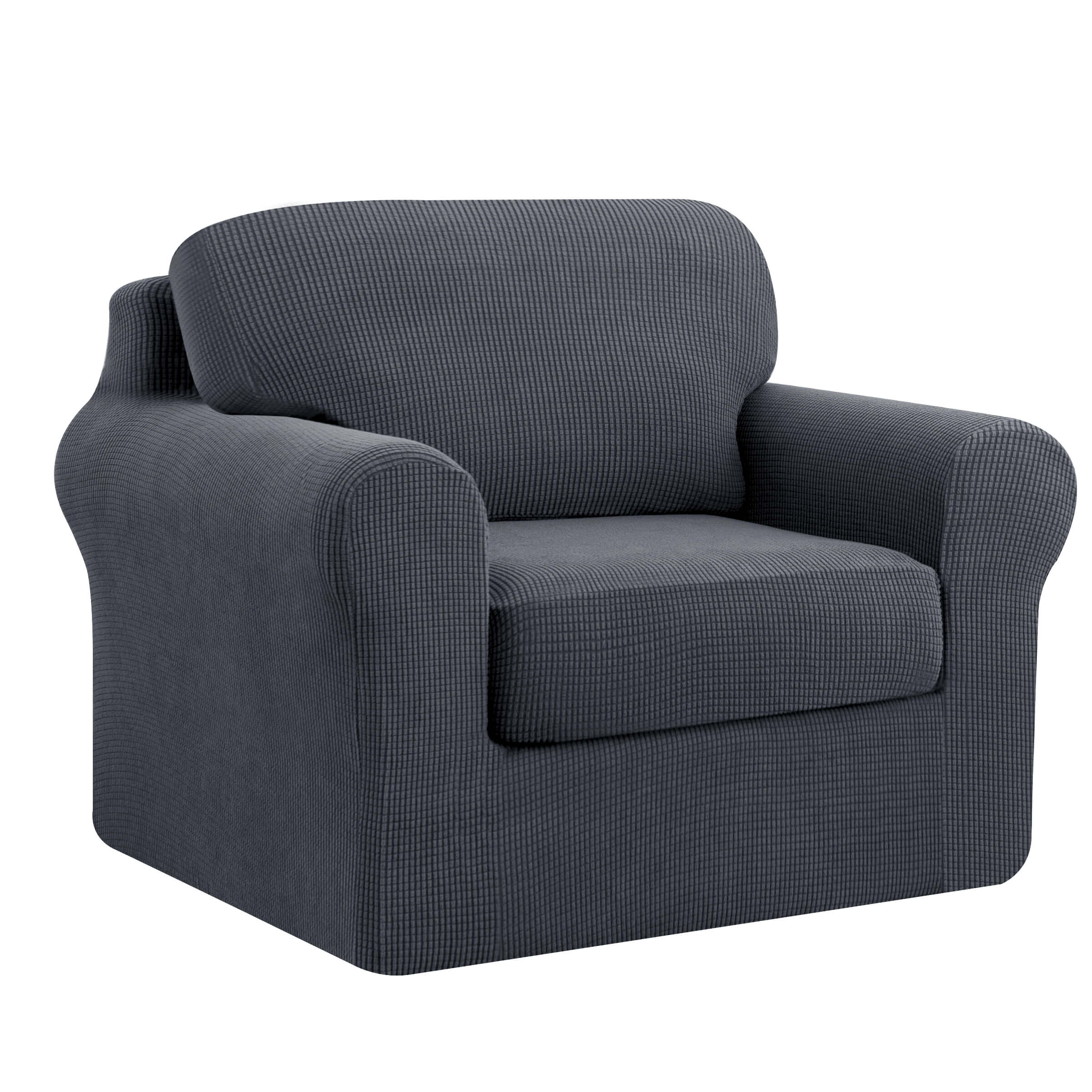 Lunar Multi-PCS Stretch Sofa Slipcover Sets with Backrest Cushion Cover and Seat Cushion Cover