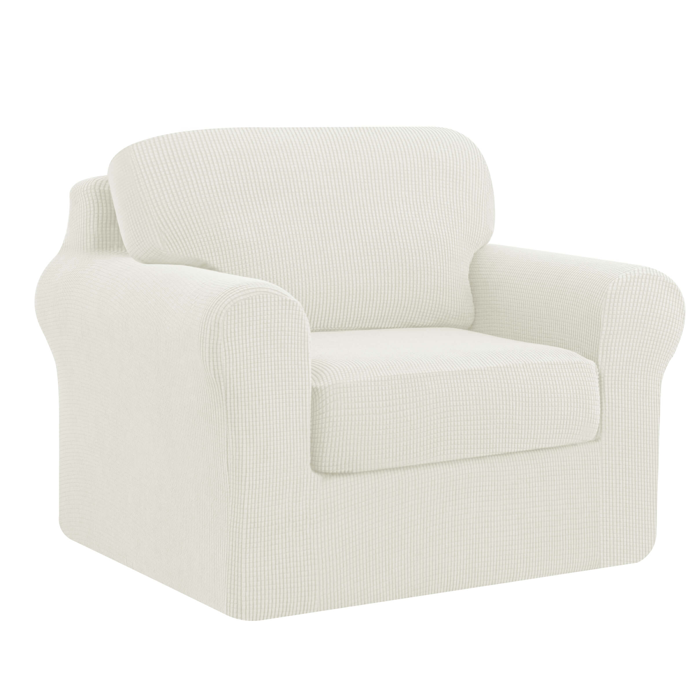 Lunar Multi-PCS Stretch Sofa Slipcover Sets with Backrest Cushion Cover and Seat Cushion Cover