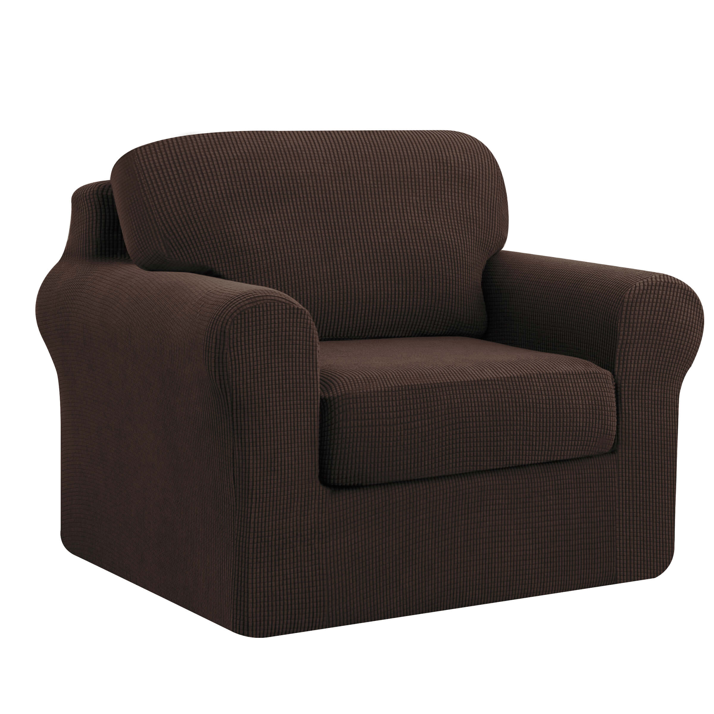 Lunar Multi-PCS Stretch Sofa Slipcover Sets with Backrest Cushion Cover and Seat Cushion Cover