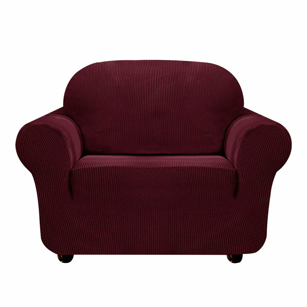 Leroy Plaid Stretch Sofa Slipcover