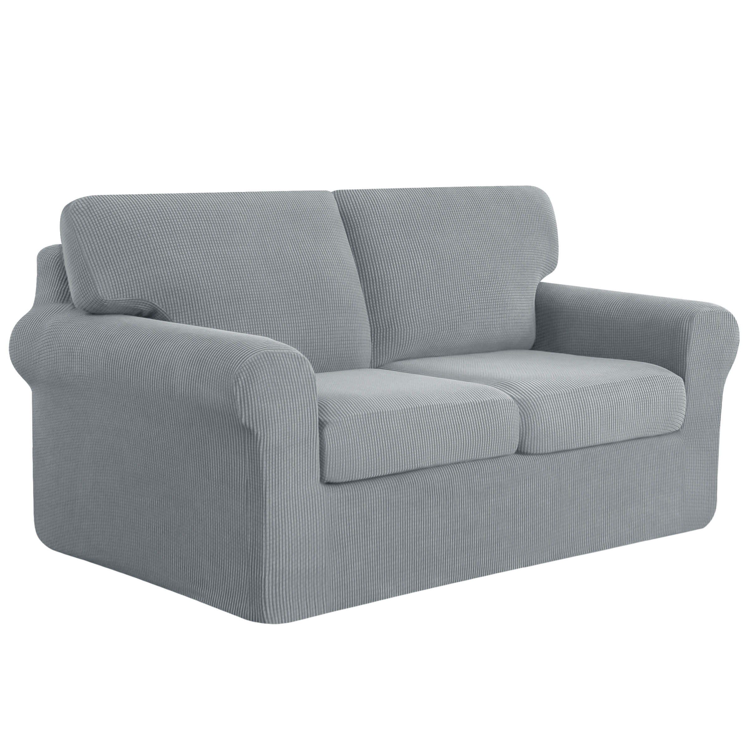 Lunar Multi-PCS Stretch Sofa Slipcover Sets with Backrest Cushion Cover and Seat Cushion Cover