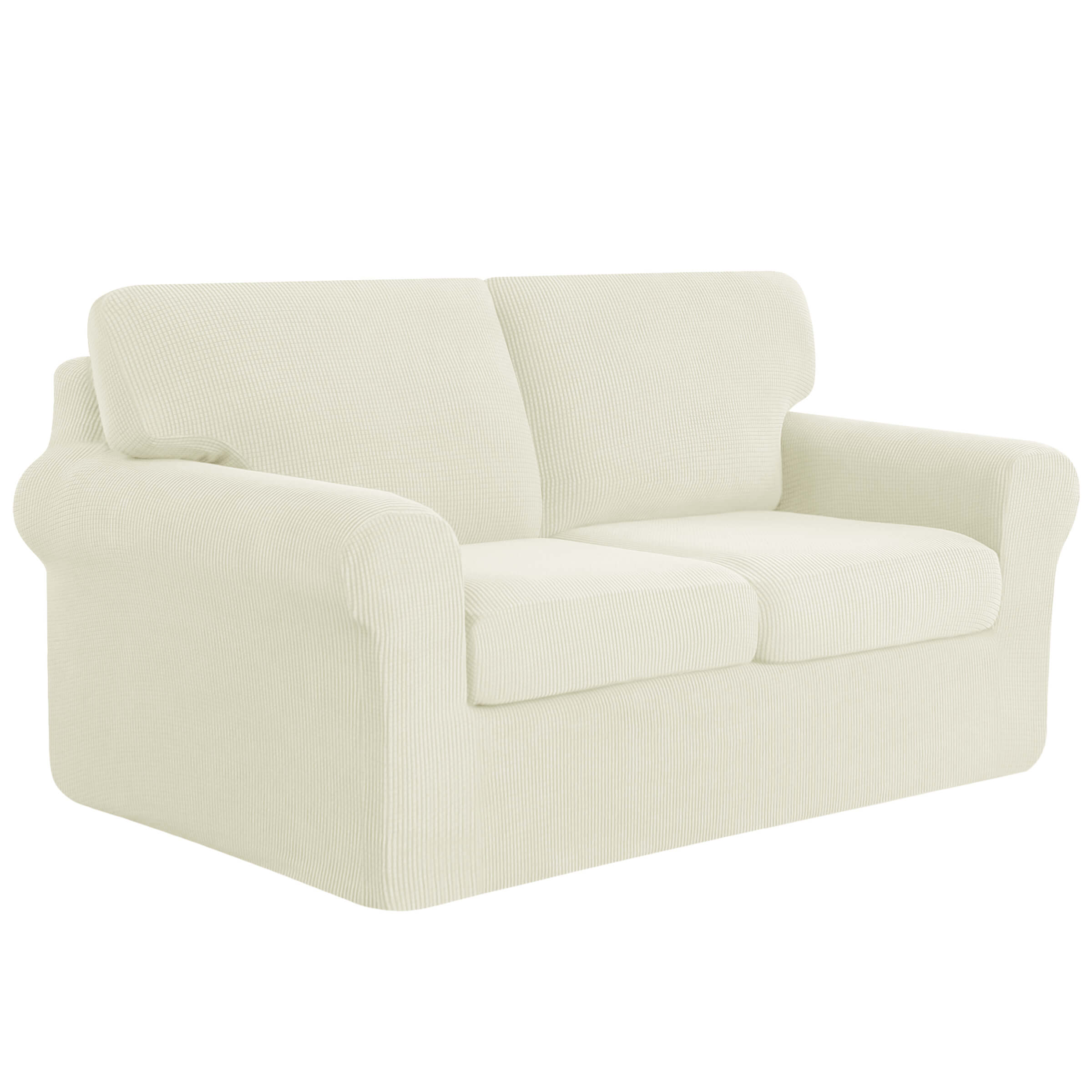 Lunar Multi-PCS Stretch Sofa Slipcover Sets with Backrest Cushion Cover and Seat Cushion Cover