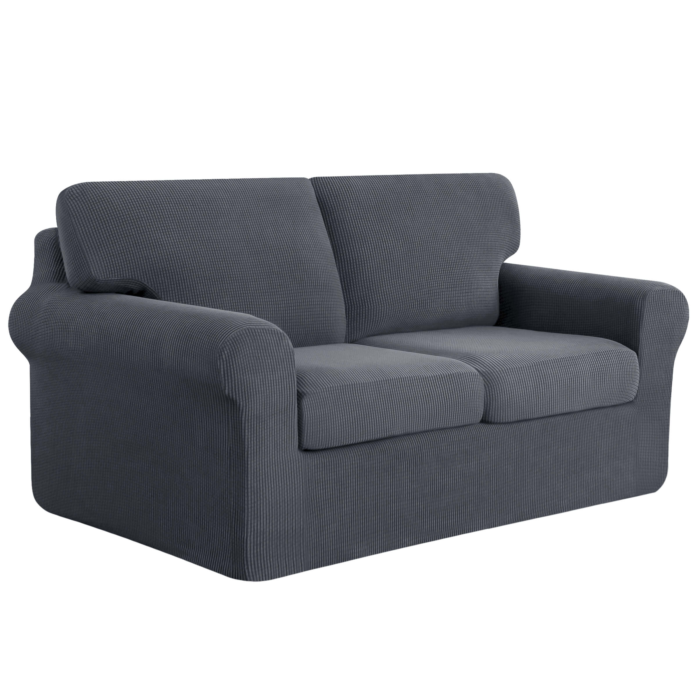 Lunar Multi-PCS Stretch Sofa Slipcover Sets with Backrest Cushion Cover and Seat Cushion Cover