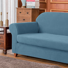 Load image into Gallery viewer, Leroy Plaid Stretch Sofa Slipcover
