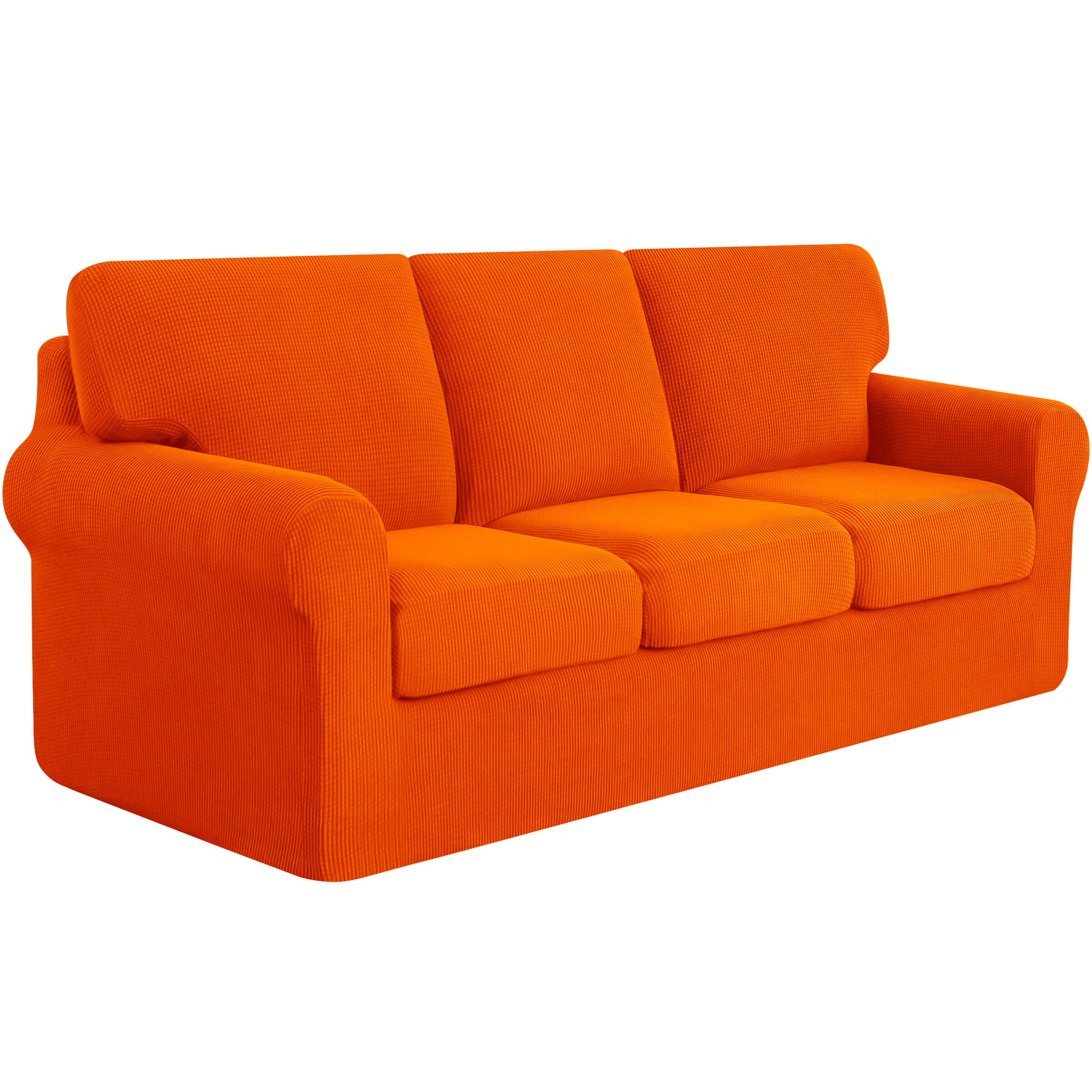 Lunar Multi-PCS Stretch Sofa Slipcover Sets with Backrest Cushion Cover and Seat Cushion Cover