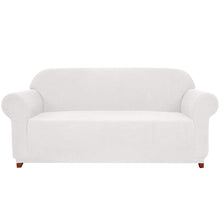 Load image into Gallery viewer, Loveseat / OffWhite Plaid Sofa / OffWhite Plaid X-Large / OffWhite Plaid
