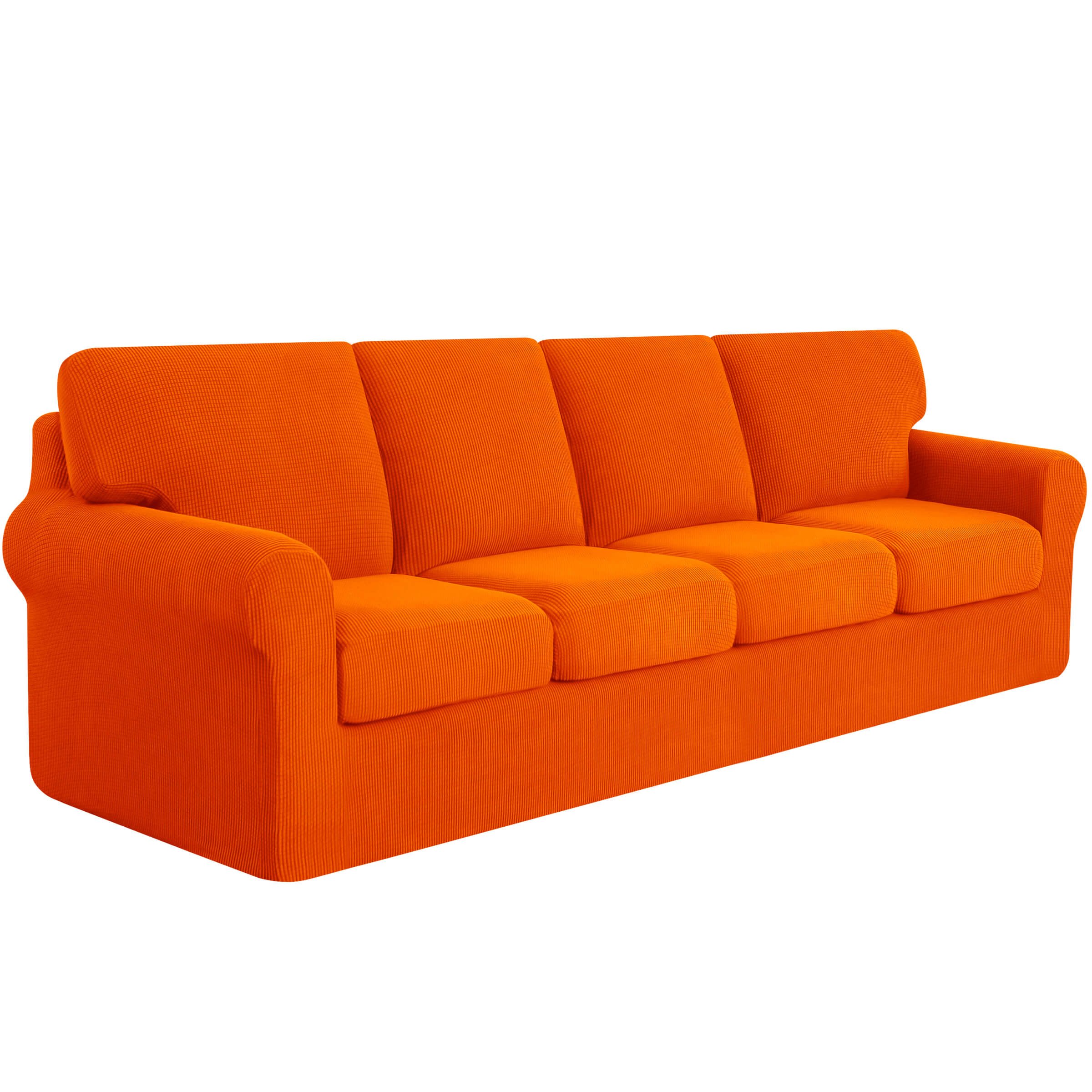 Lunar Multi-PCS Stretch Sofa Slipcover Sets with Backrest Cushion Cover and Seat Cushion Cover