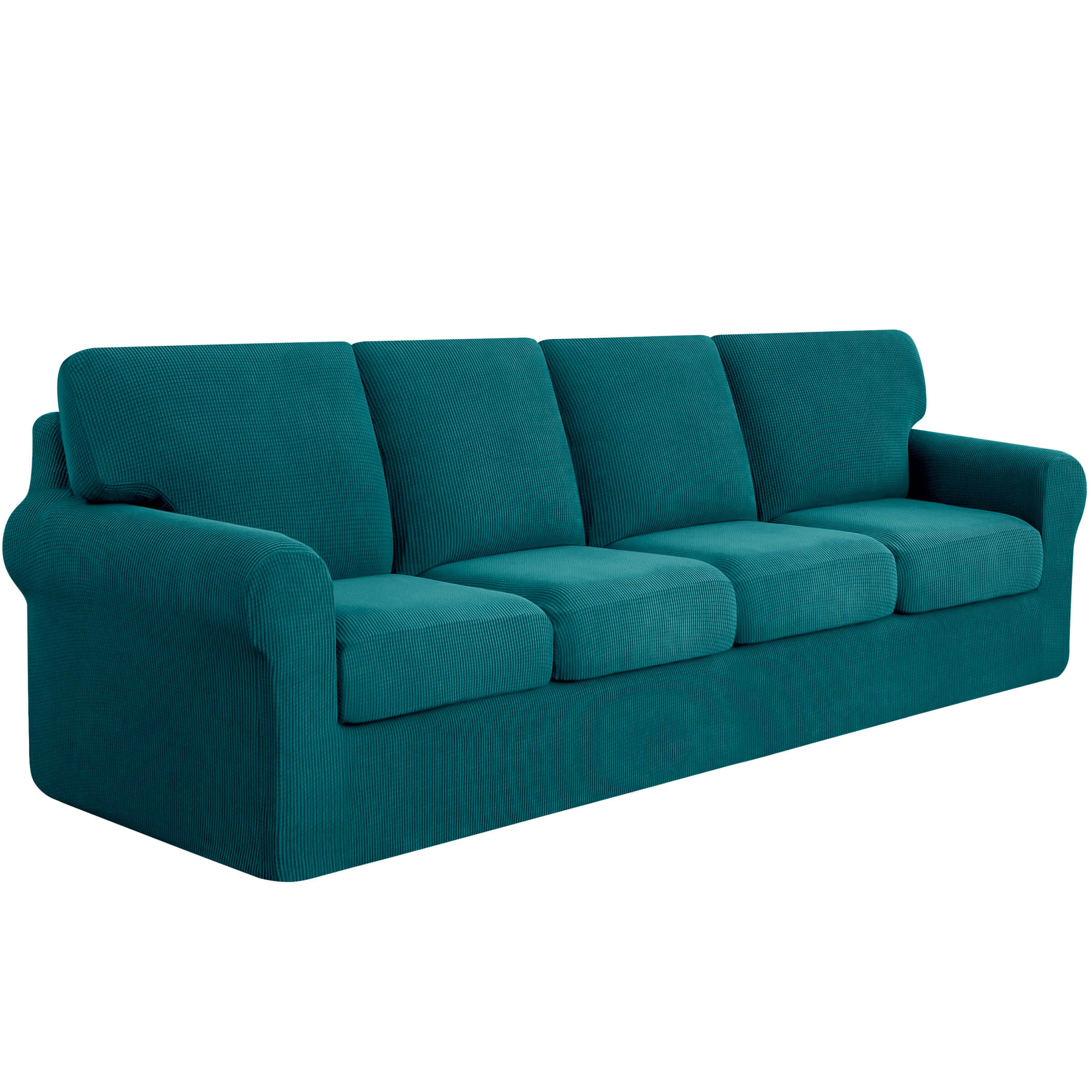 Lunar Multi-PCS Stretch Sofa Slipcover Sets with Backrest Cushion Cover and Seat Cushion Cover