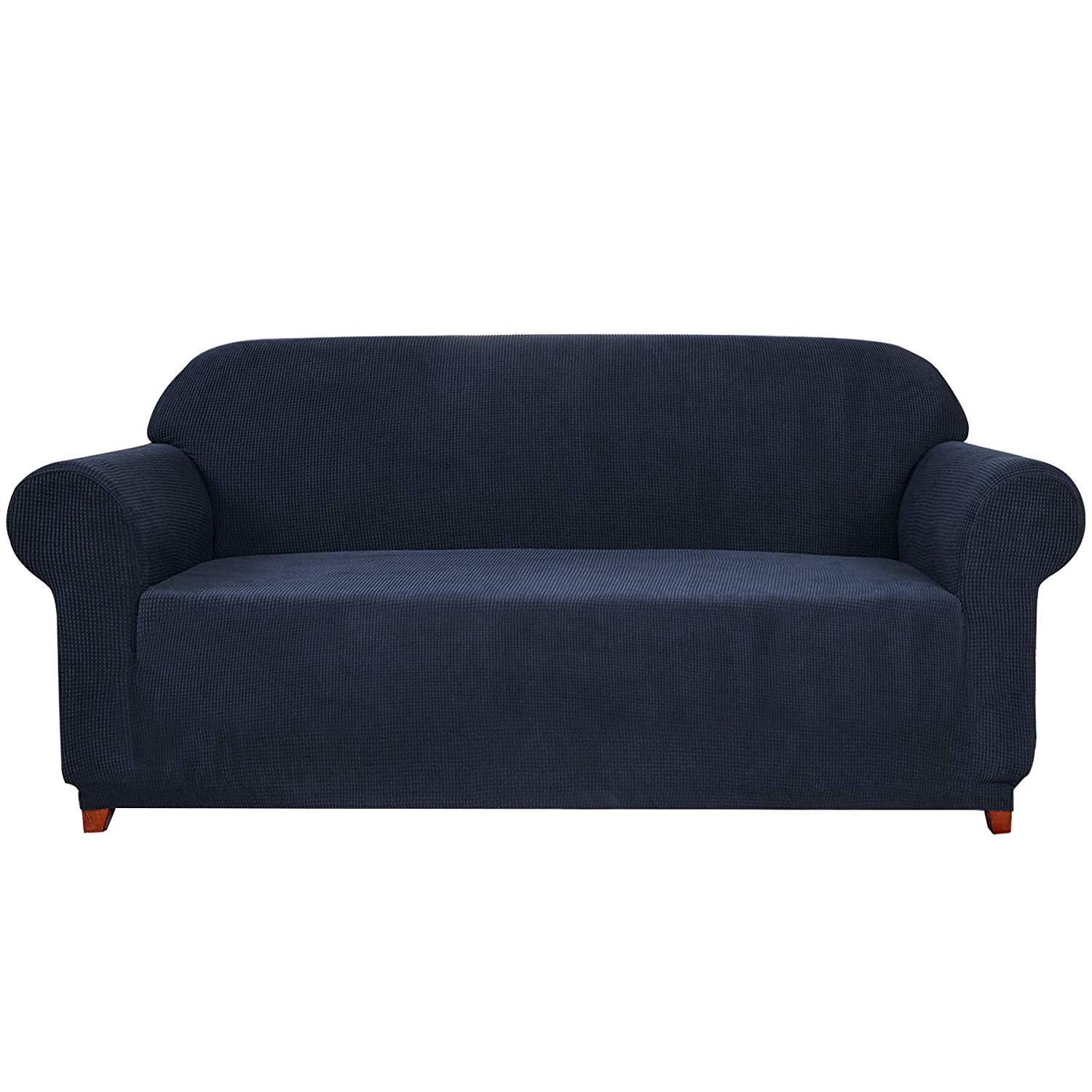Loveseat / Navy Plaid Sofa / Navy Plaid X-Large / Navy Plaid
