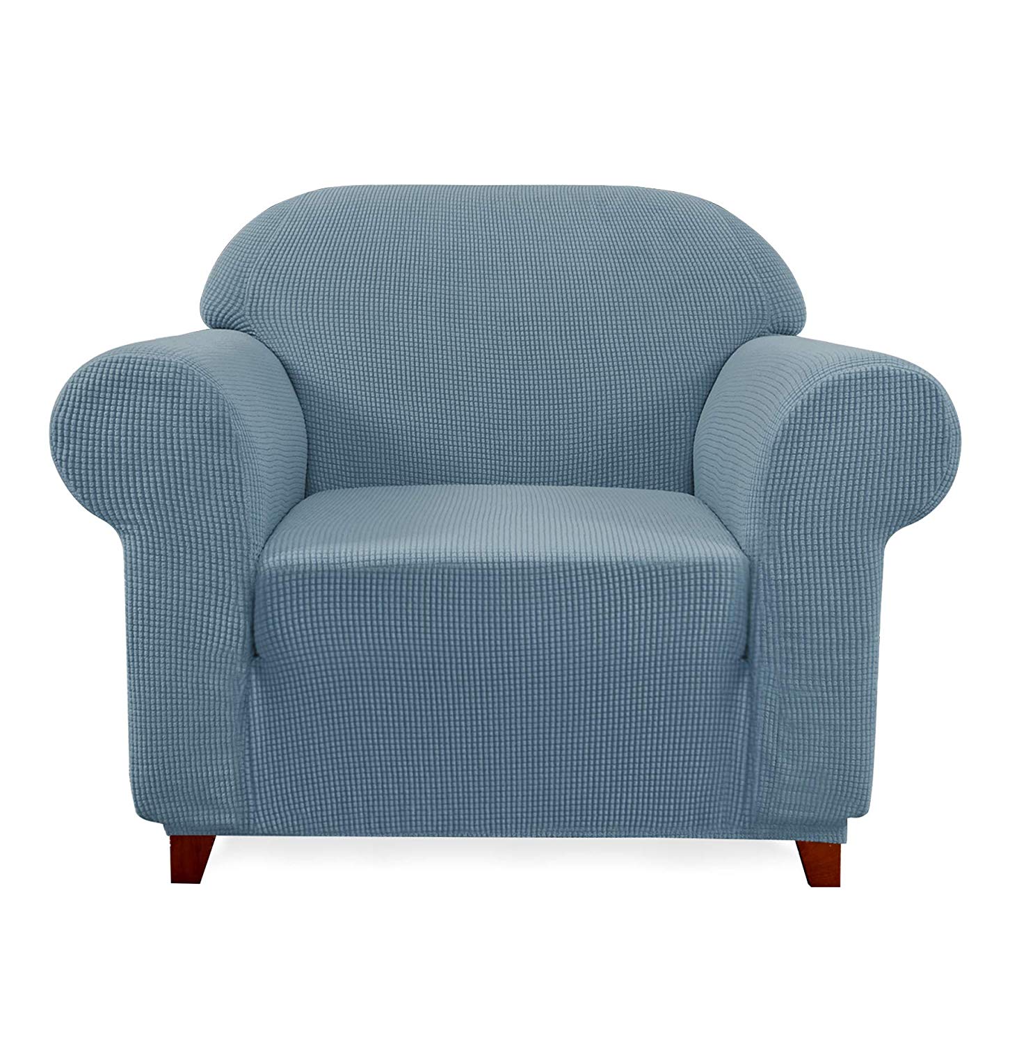 Chair / Light Blue Plaid
