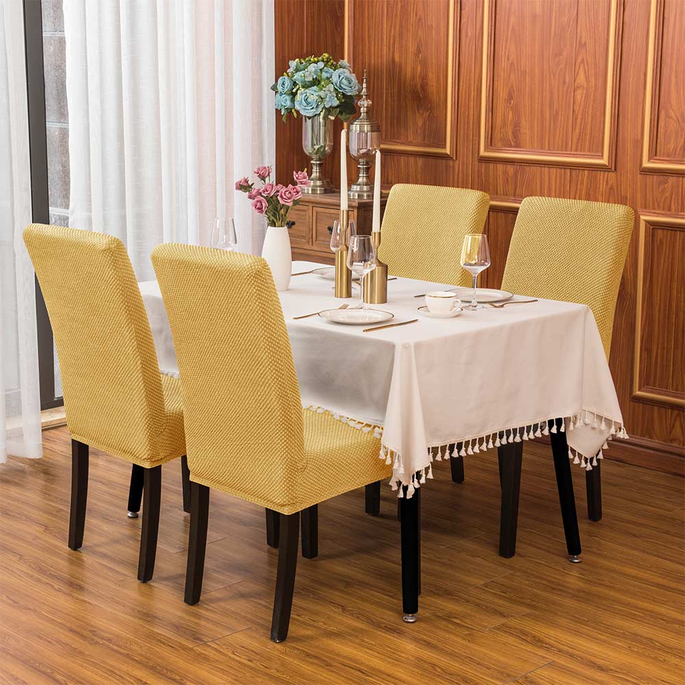 Marcos Raised Dots Dining Chair Slipcovers